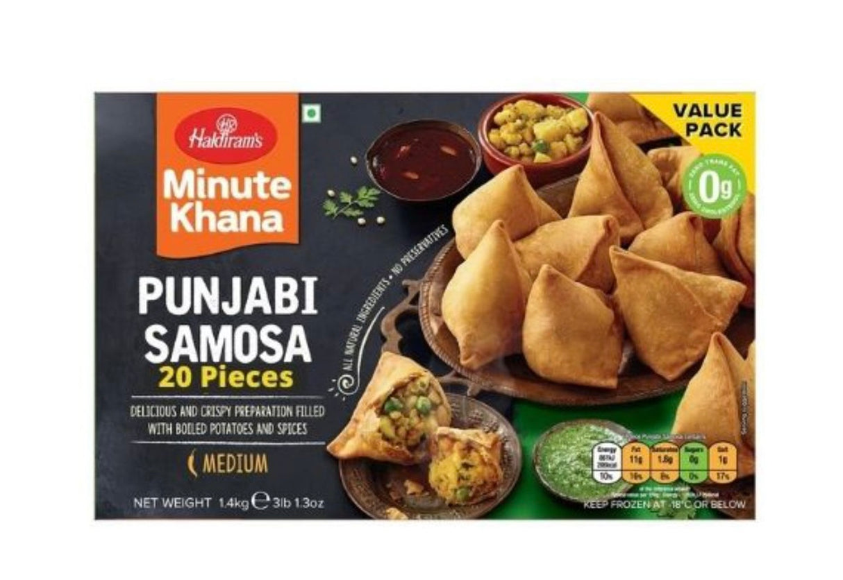 Haldiram Punjabi Samosa 20pc- 1.4kg