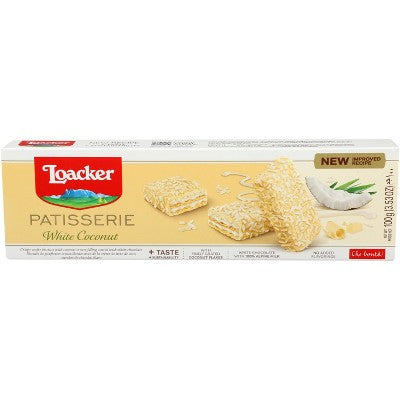Loacker Patisserie White Coconut 100g