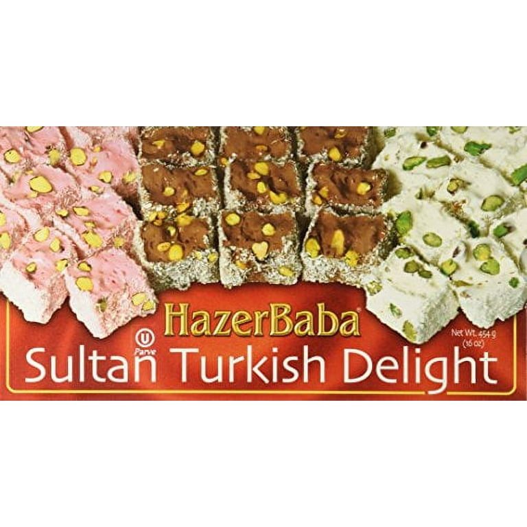 HazerBaba Sultan Mixed Turkish Delight, 454g