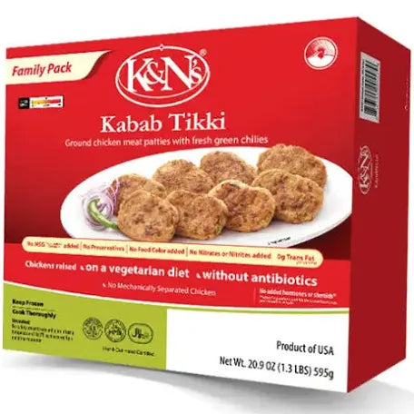 K&N’s Kabab Tikki 595g