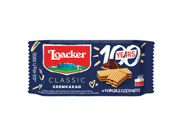 Loacker Classic Chocolate Wafer 45g