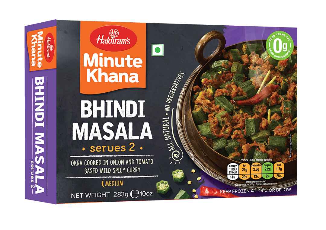 Haldiram Frozen Bhindi Masala 283g