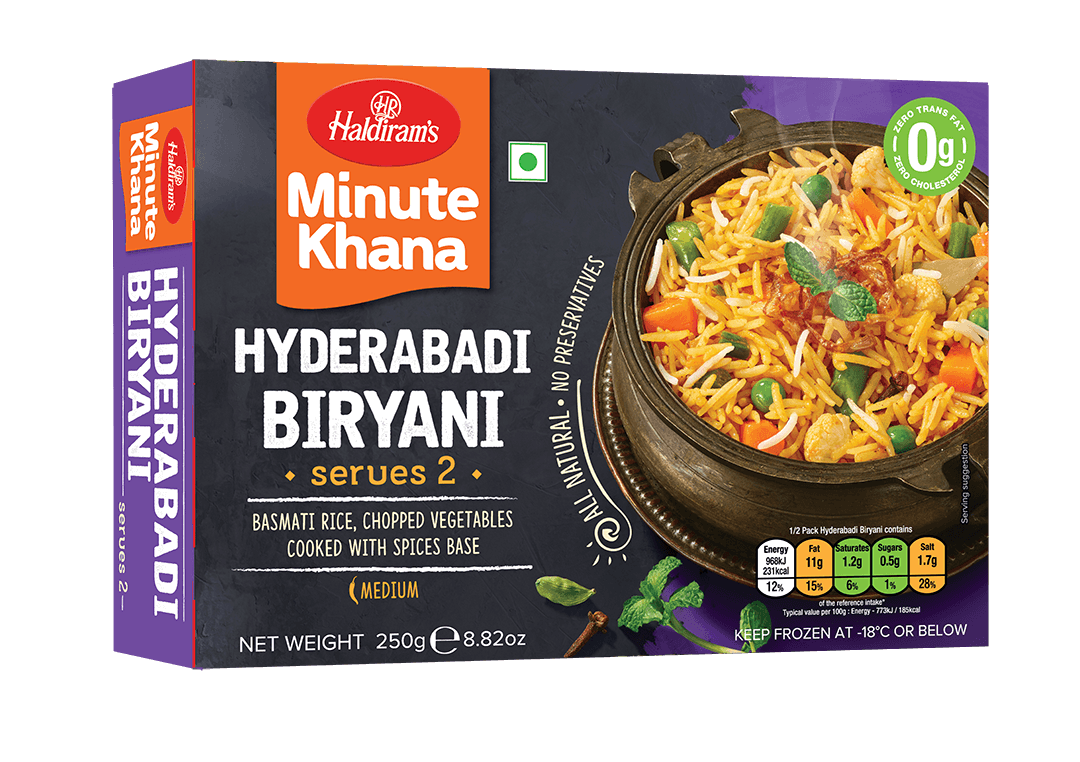 Haldiram Hyderabadi Biryani 250g