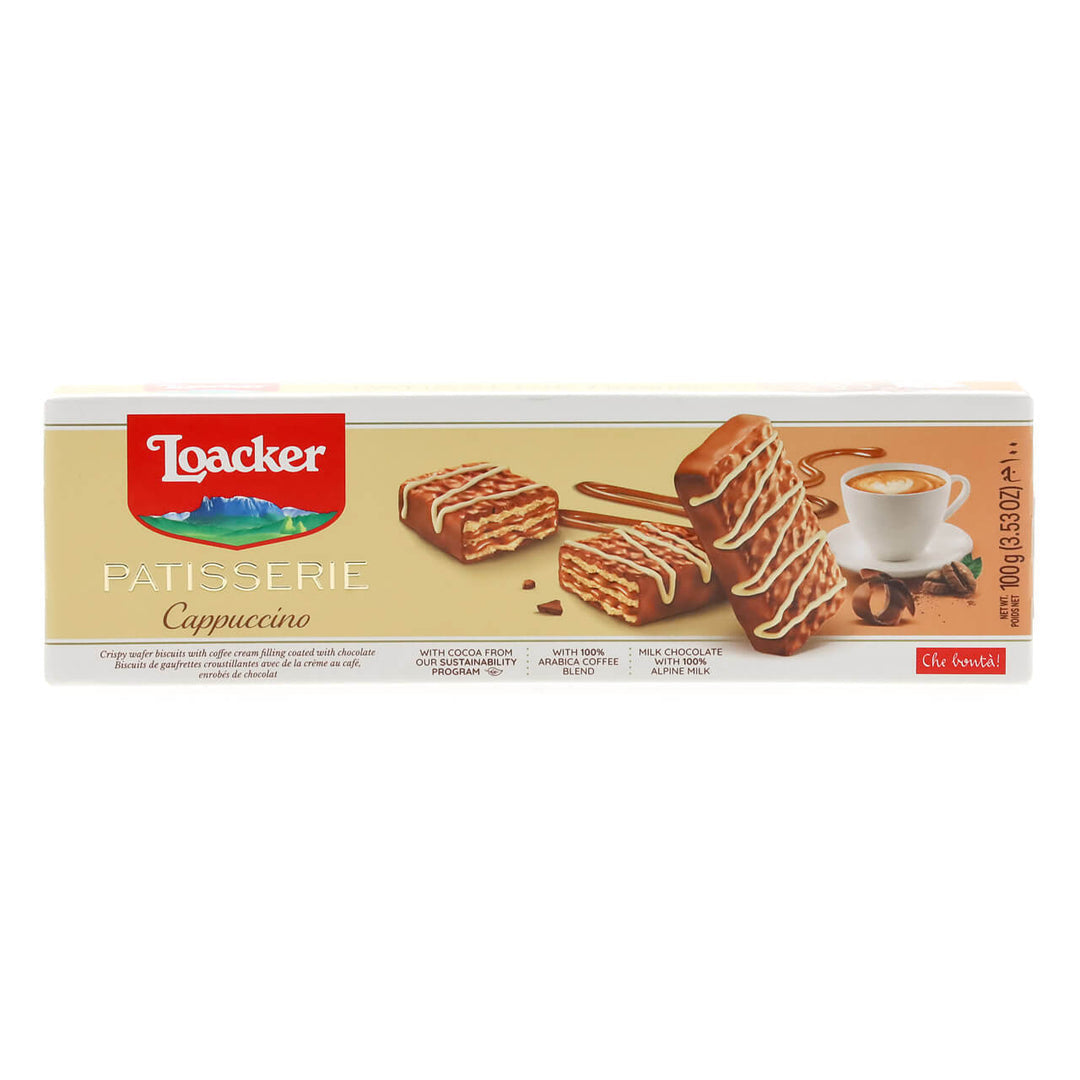 Loacker Pattisserie Cappuccino Wafer 100g