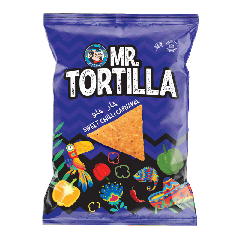 Mr.Chips Tortilla Sweet Chilli 80g
