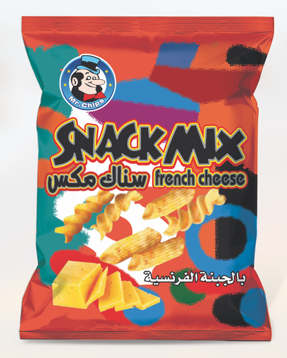 Mr. Chips Snack Mix with French Cheese 165g