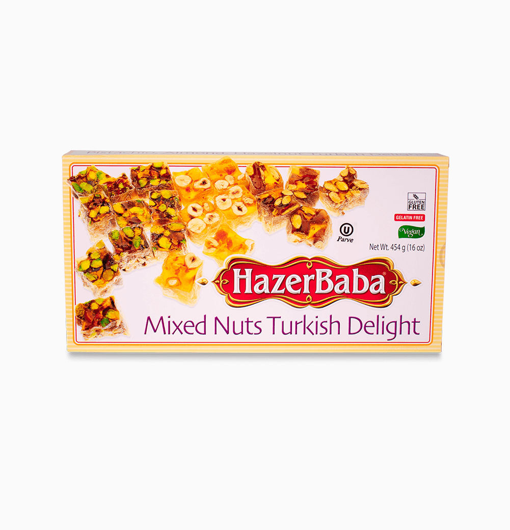 Hazerbaba Turkish Delight Mixed Nuts 454g