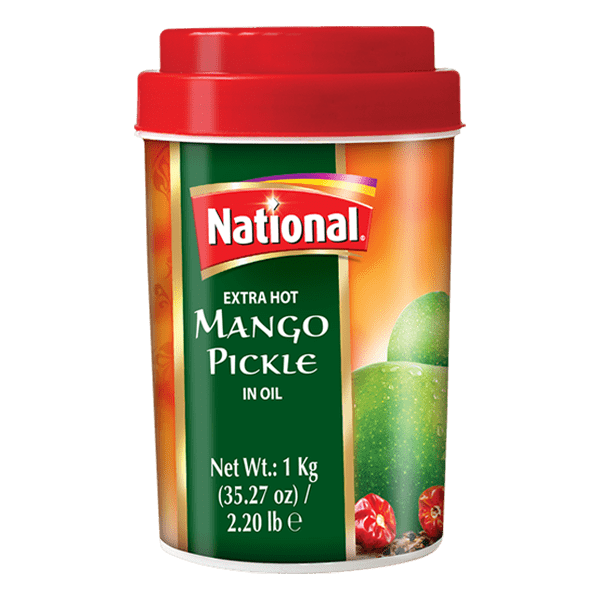 National Extra Hot Mango Pickle 1kg
