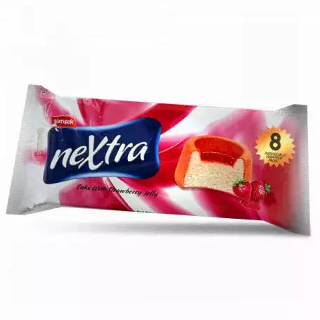 Simsek Nextra Cake with Strawberry Jelly 240g