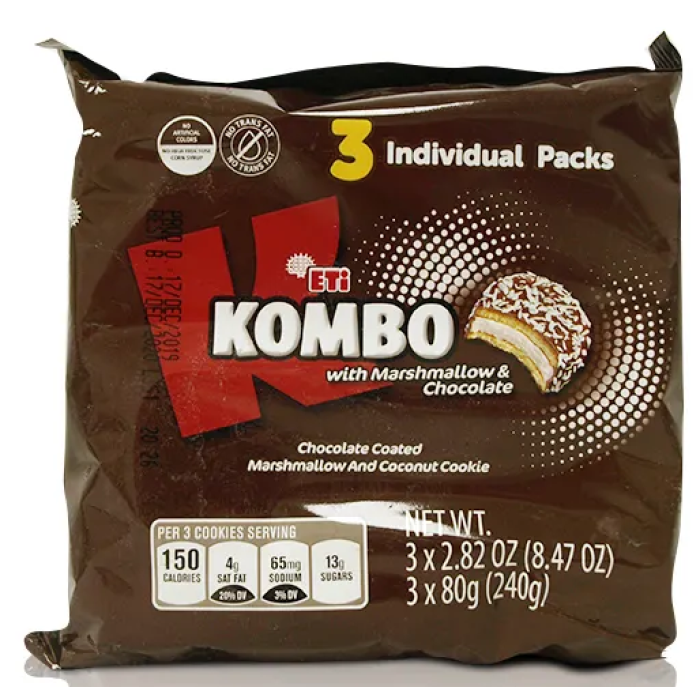 Eti Kombo W Marshmallow & Cocoa 240g
