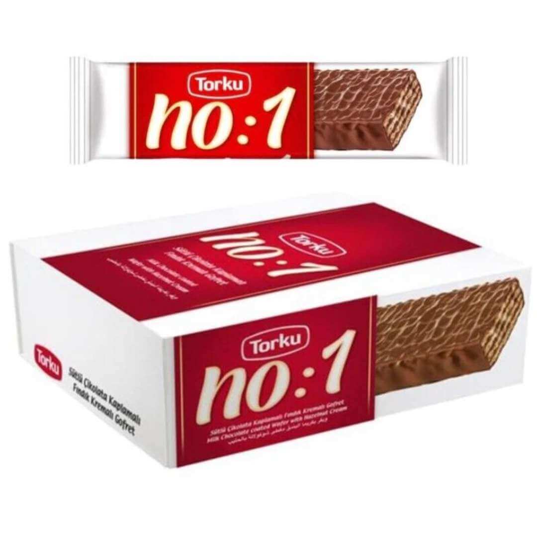 Torku No.1 Milk Chocolate Wafer Box 32g