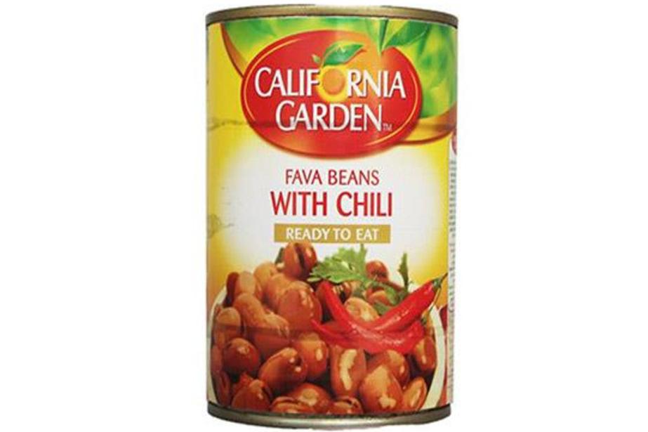 California Garden Fava Beans w/ Chili 450g