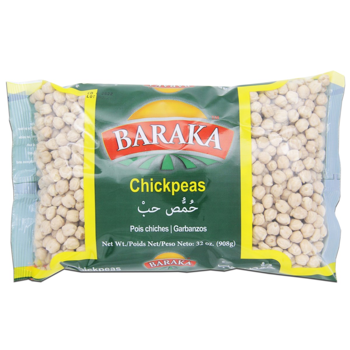 Baraka Dry Chickpeas 32oz