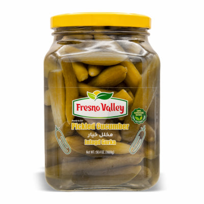 Fresno Valley Pickled Cucumbers , 56.4 oz