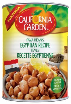 California Garden Egyptian Recipe Fava Beans 450g