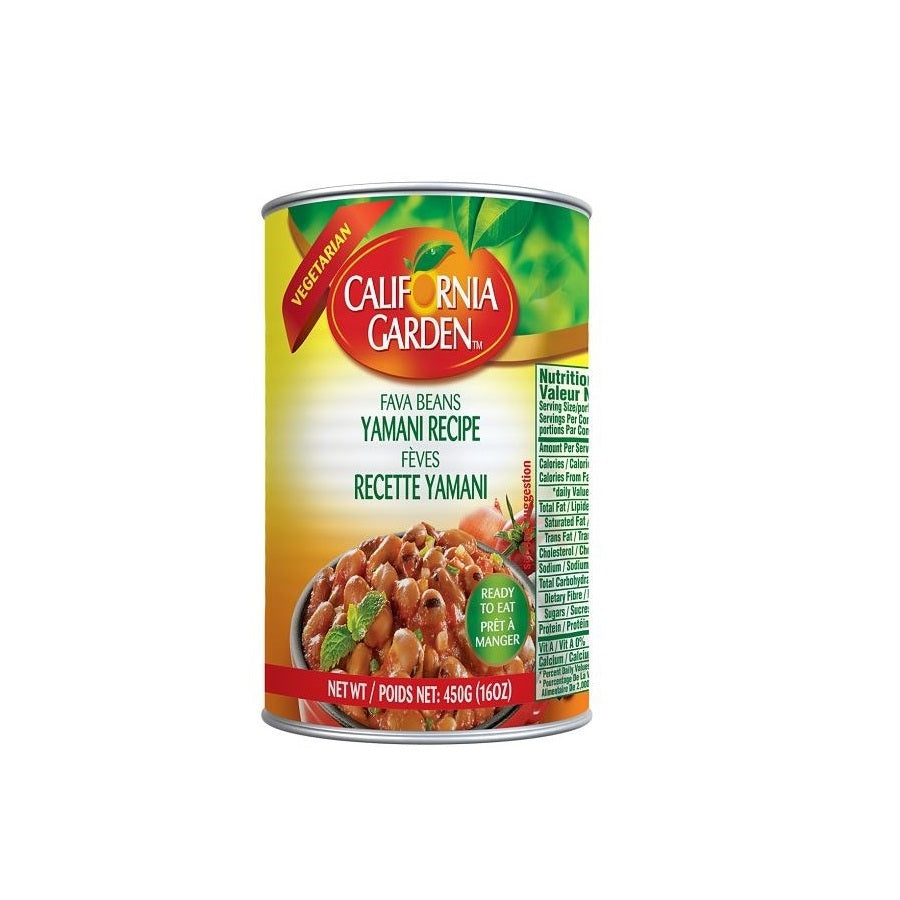 Cali Garden Fava Bean Yamani Recipe 16oz