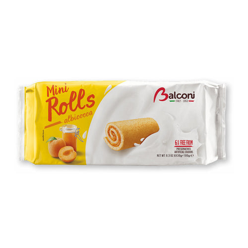 Balconi Mini Rolls Apricot (180g)