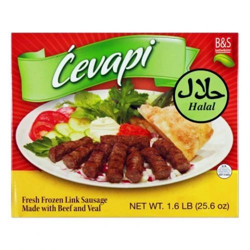B&S Frozen Cevapi Halal 32pc 725g