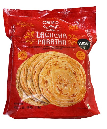 Deep Lachcha Paratha 340gm - 5pcs