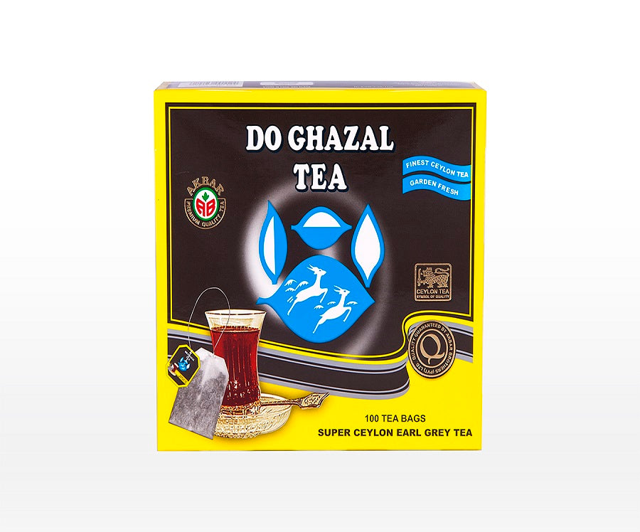 Do Ghazal Early Grey Tea Bags 200g