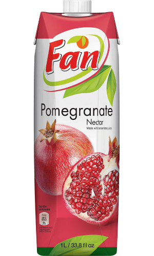 Fan Fruit Drink, Pomegranate Nectar, 1lt