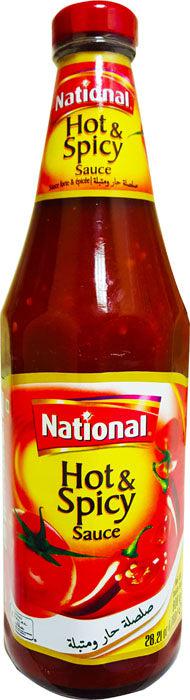 National Hot & Spicy Sauce 800g