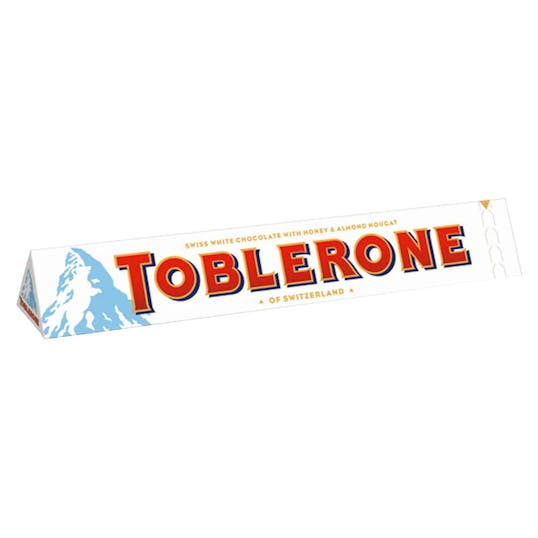 Toblerone White Chocolate Bar 100g