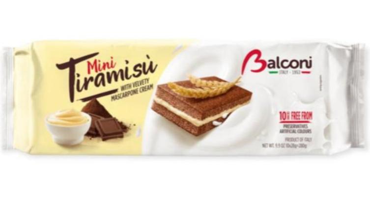 Balconi Tiramisu Sponge Cake 300g