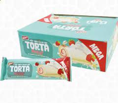 Novy Torta Roll w Vanilla