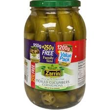 Zarrin Pickled Cucumbers Corinchons 70 Oz