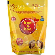 Bon o Bon Chocolate w Peanut Cream Filling 150g Bag