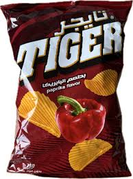 Tiger Chips Paprika 90g