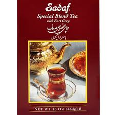 Sadaf Earl Grey Tea Loose Leaf Box 16 oz