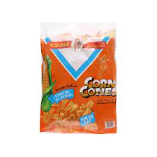 Almudhish Corn Cones w Cheese 24pktx15gm