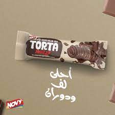 Novy Torta Rolls w Cocoa