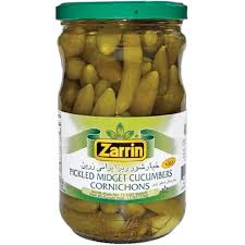 Zarrin Midget Pickled Cucumbers 22.5oz