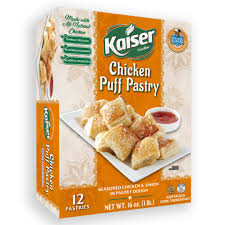 Kaiser Chicken Puff Pastry 12pc- 16oz