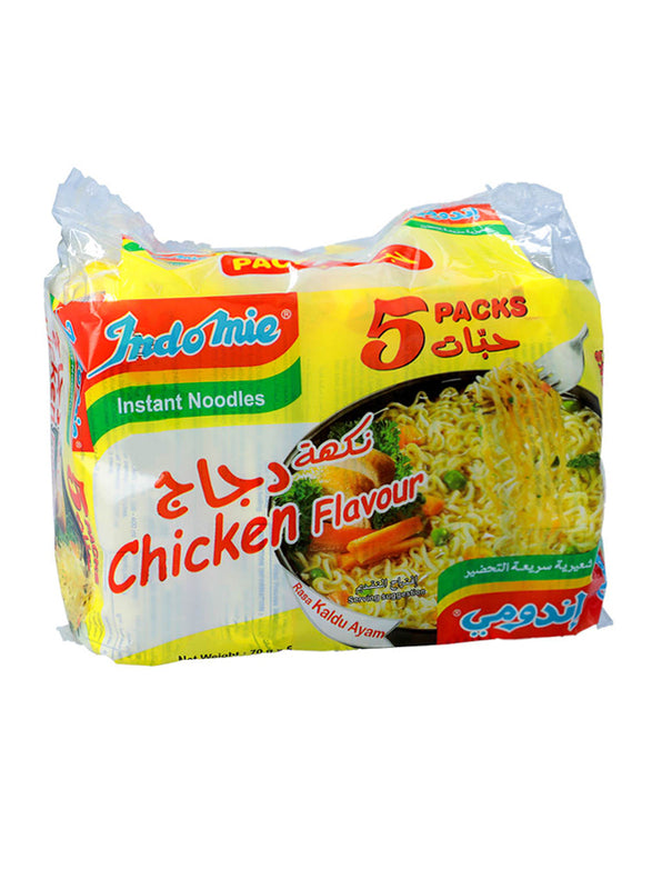 Indomie Instant Noodles Chicken Flavour 5x75g