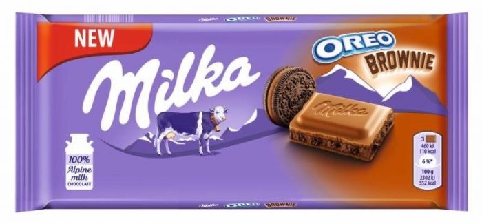 Milka Oreo Brownie Chocolate 100g