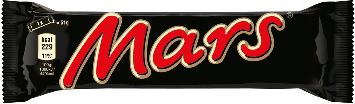 Mars Chocolate Bar 51g