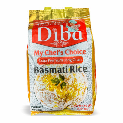 Diba My Chef’s Choice Basmati Rice 10lb
