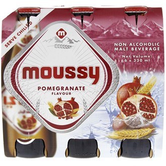 Moussy Pomegranate Non Alcoholic Malt Drink