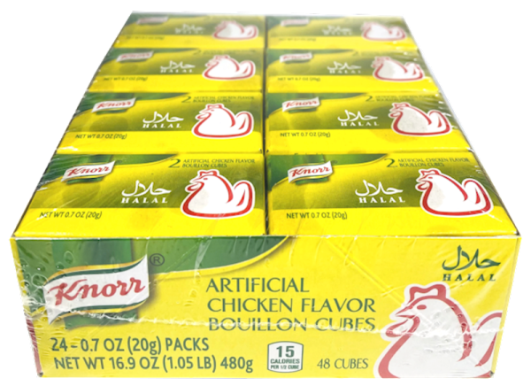 Knorr Halal Chicken Bouillon cubes