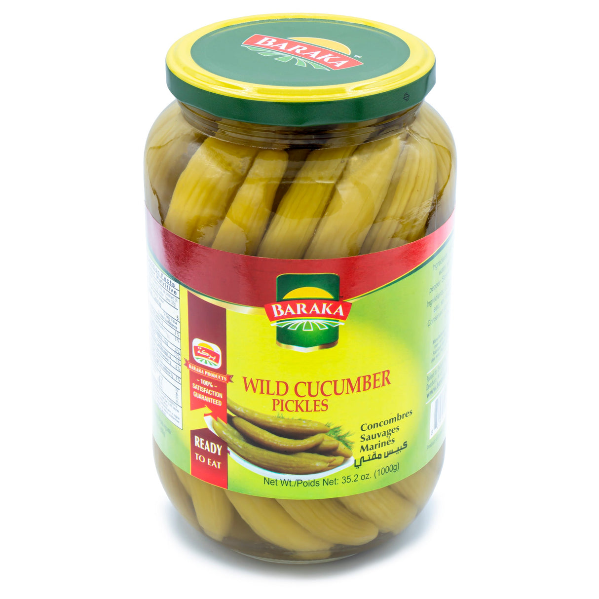 Baraka Wild Pickled Cucumber 1000g