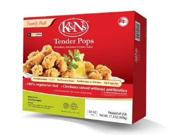 K&N Chicken Tender Pops 490g