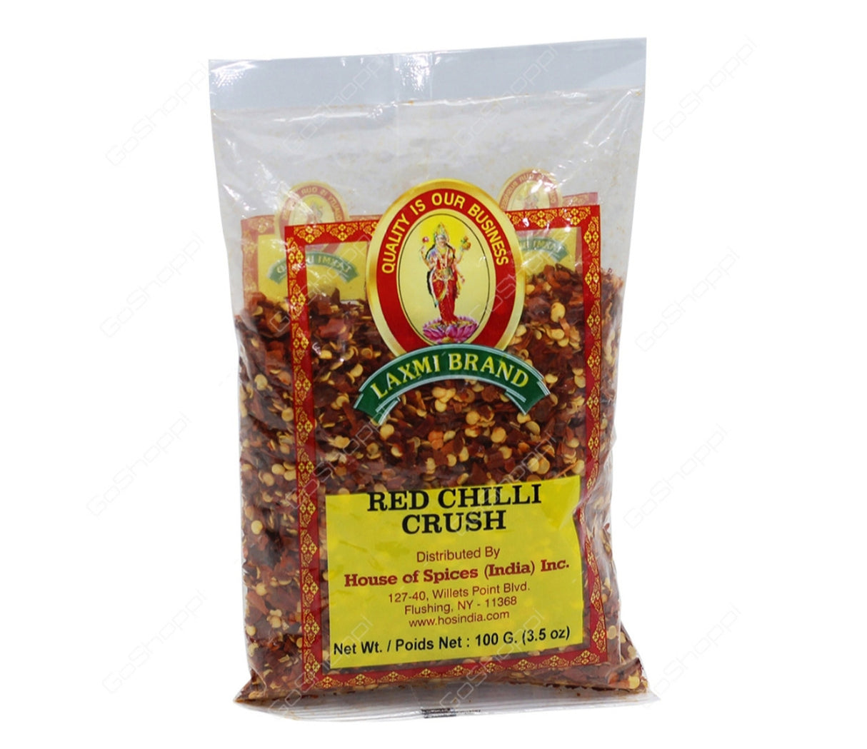 Laxmi Crushed Red Chili - 7 Oz (200 Gm)