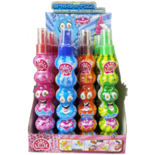 Yummy LOL Spray & Fizz Sour Candy 2.82oz