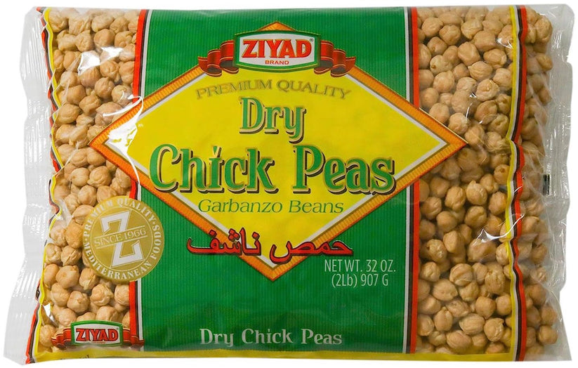 Ziyad Dry Chickpeas, Garbanzo Beans 32oz