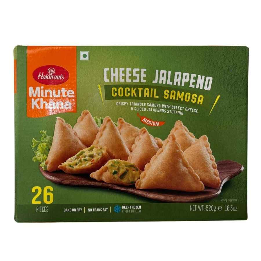 Haldiram's Cheese & Jalapeno Samosa 26pc