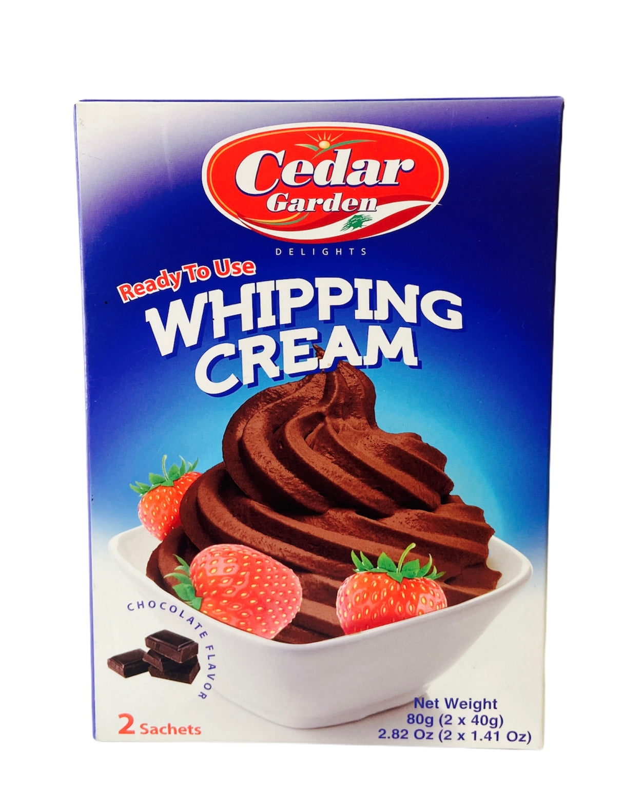 Cedar Garden Chocolate Whipping Cream 72g